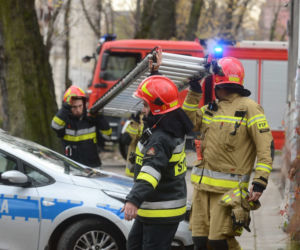 Próba samobójstwa przy ul.Grajewskiej w Warszawie