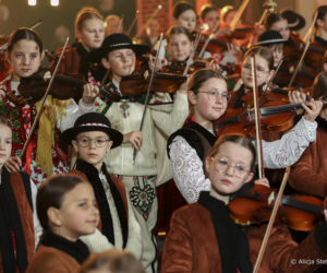 Pierwsza dama Marta Nawrocka na koncercie kolęd