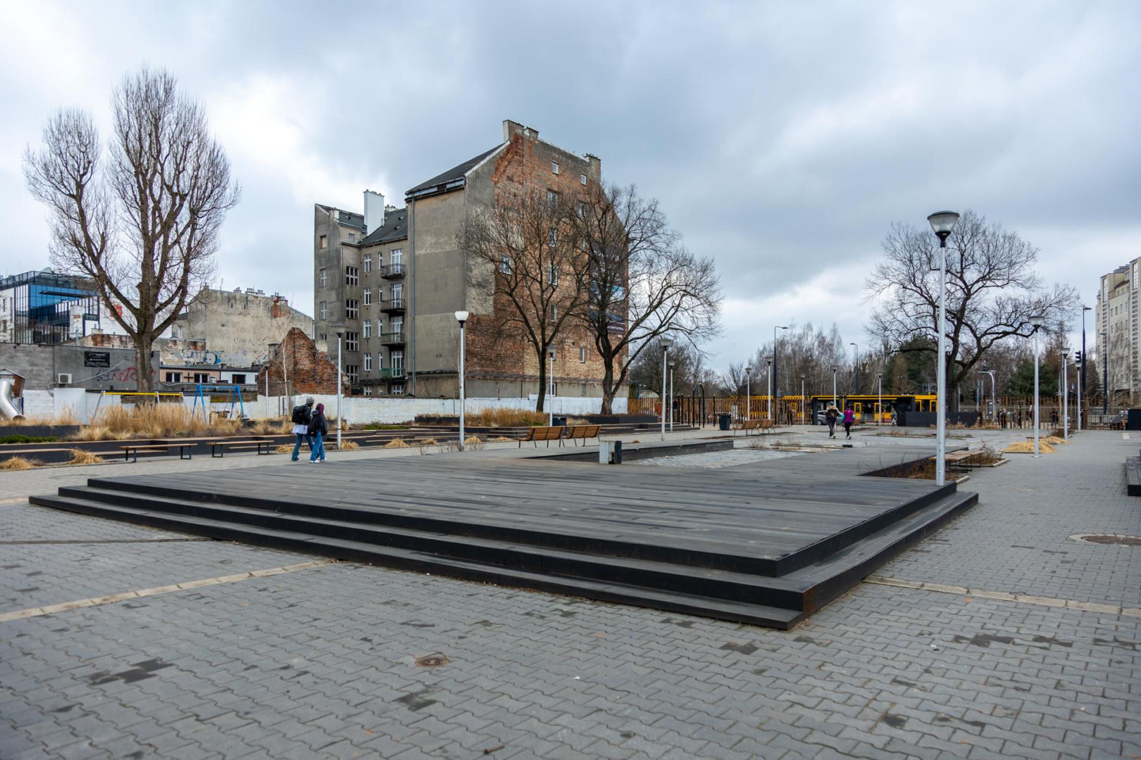 Centrum Lokalne Kamionek w Warszawie wiosną 2026 r.