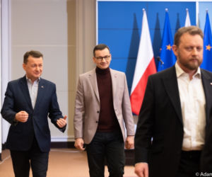 Premier Mateusz Morawiecki jak gwiazda z Hollywood