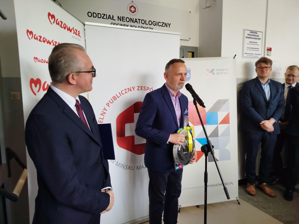 Odnowiony oddział noworodkowy wraz z częścią położniczą w mińskim szpitalu zapewni ciężarnym, rodzącym i maluchom nowoczesne warunki