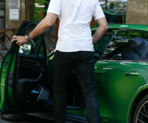 Marcin Gortat w Porsche Panamera GTS Sport Turismo