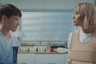 M jak miłość odc. 1895. Dorota (Iwona Rejzner), Franek (Jarosław Śmigielski)