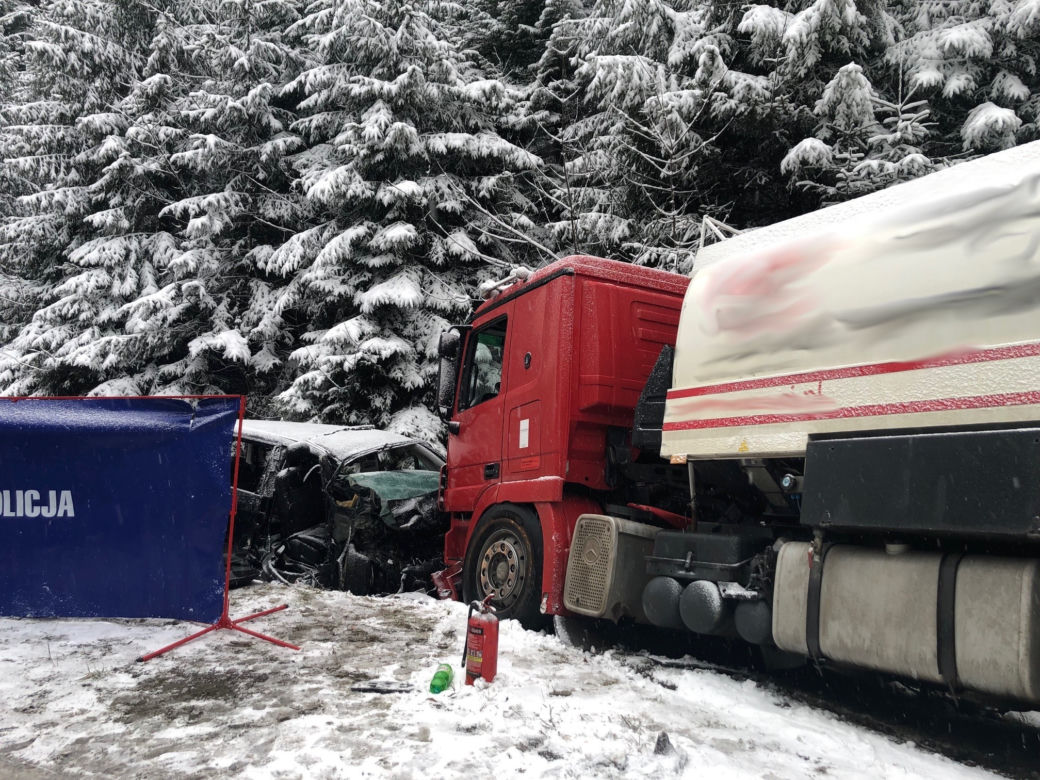 Wypadek w Krynicy-Zdrój. Nie żyje 19-latka
