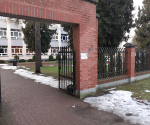 Siedleckie szkoły przy ul. Konarskiego i Prusa i ich okolica w lutym 2021 roku