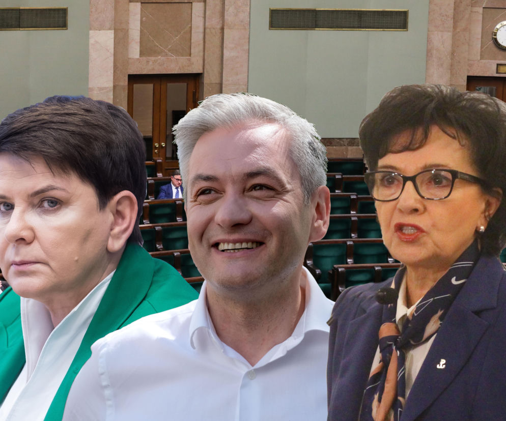 Beata Szydło, Robert Biedroń, Elżbieta Witek