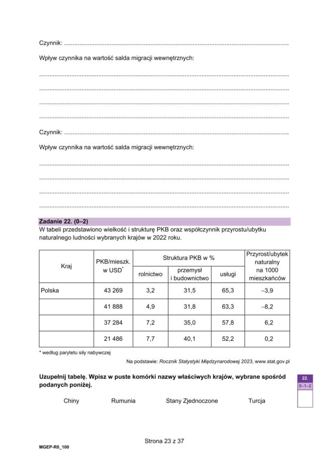 Matura próbna 2026: geografia rozszerzona ARKUSZE CKE + ODPOWIEDZI do ściągnięcia PDF, JPG