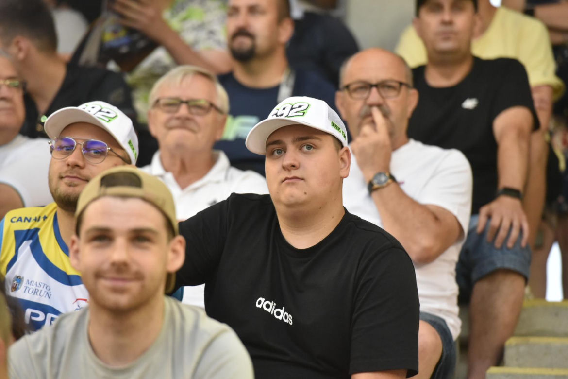 PRES Grupa Deweloperska Toruń - Orlen Oil Motor Lublin, zdjęcia kibiców z meczu 9. kolejki PGE Ekstraligi na Motoarenie
