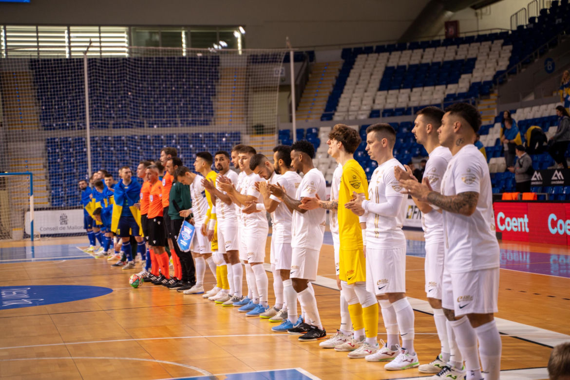 Constract Lubawa - FC Hit Kyiv 6:5 w fulsalowej Lidze Mistrzów na Majorce