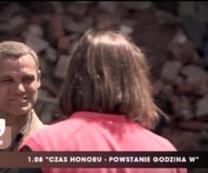 Pytanie na śniadanie na planie 7 sezonu Czasu honoru. Jan Wieczorkowski, Kuba Wesołowski