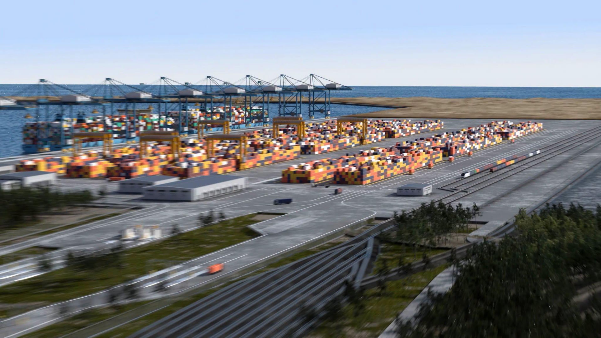 Głębokowodny Terminal Kontenerowy w Świnoujściu w ramach budowy Przylądka Pomerania