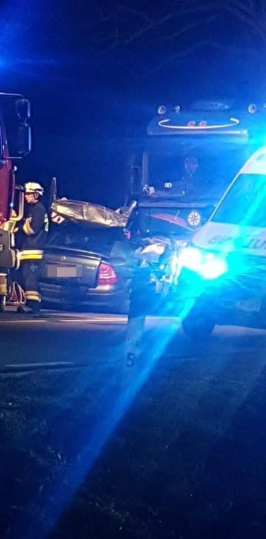 Koszmarny wypadek pod Węgrowem. 20-latek zmiażdżony przez ciężarówkę 