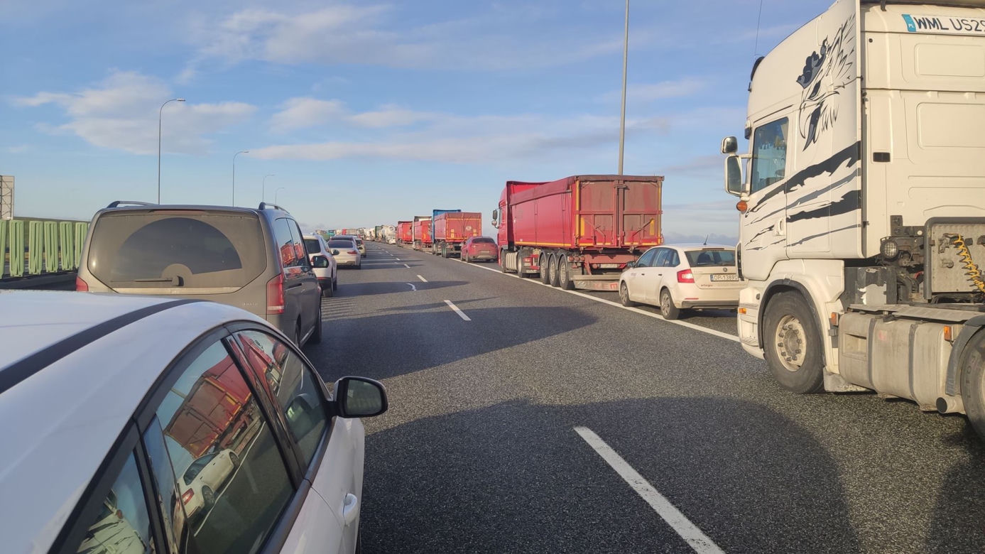 Korytarz życia na autostradzie A1 [ZDJĘCIA]