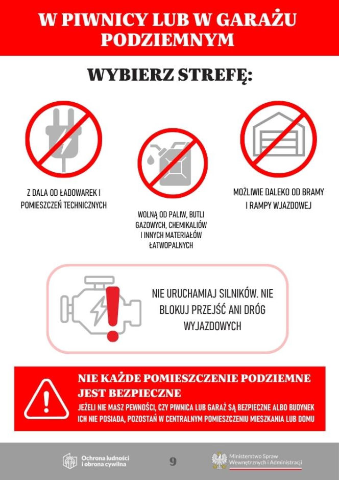 Instrukcja reagowania na zagrożenia z powietrza. Jak przygotować się do alarmu i gdzie szukać schronienia