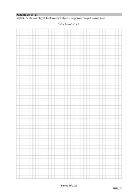 Matura 2019 z matematyki