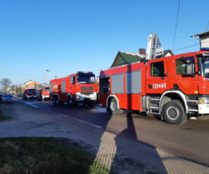 Pożar w Polanach. 