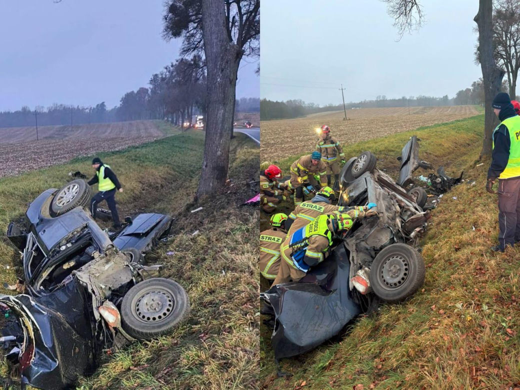Śmiertelny wypadek pod Suszem