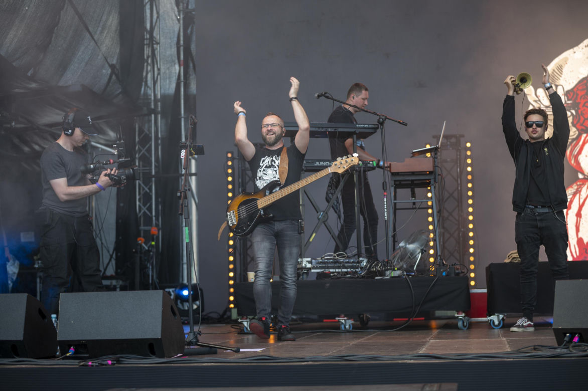 Łydka Grubasa na scenie Sosnowiec Fun Festival