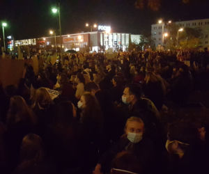 Protest w centrum Bydgoszczy