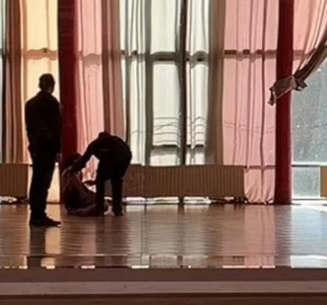 Natsu i Wojciech Kucina na treningu "Tańca z Gwiazdami"