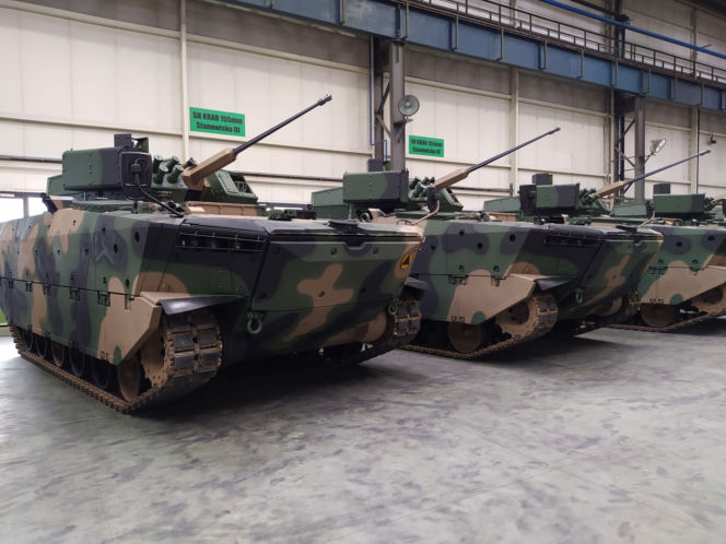 Pierwsze Borsuki wreszcie w wojsku. Szef MON: "111 Borsuków to nie jest nasze ostatnie słowo"