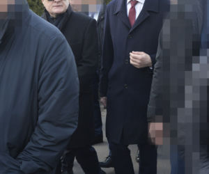 Politycy na pogrzebie Pawła Królikowskiego