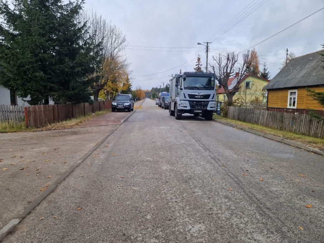 EWAKUACJA MIESZKAŃCÓW AUGUSTOWA W GMINIE PIONKI 