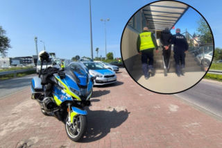 Podczas ucieczki przed policją wyszedł z auta i... otworzył piwo. Myślał, że go to uratuje