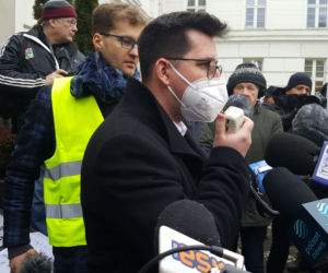 Protest rolników w Bydgoszczy