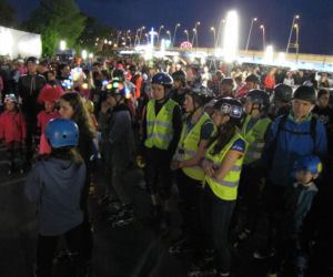 Był to drugi w tym roku Nightskating Rzeszów, w którym wzięło udział blisko 500 osób.