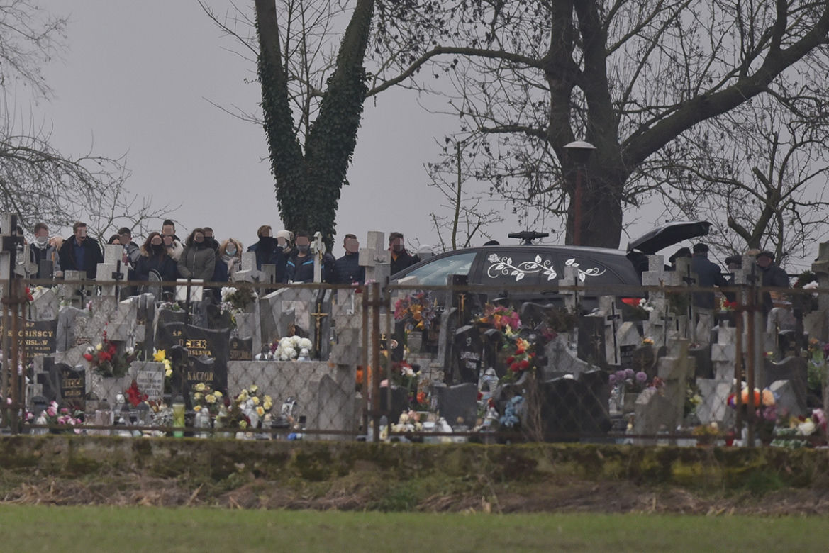 Rodzina i znajomi towarzyszyli Malwinie w ostatniej drodze
