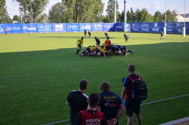 Siedlczanie wygrali półfinałowy mecz Ekstraligi Rugby! MKS Awenta Pogoń Siedlce pokonał Life Style Catering RC Arka Gdynia