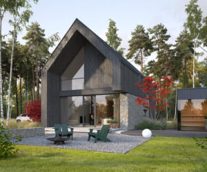 Małe stodoły - 10 projektów do 70 m2 na zgłoszenie. Modny styl w wersji mini