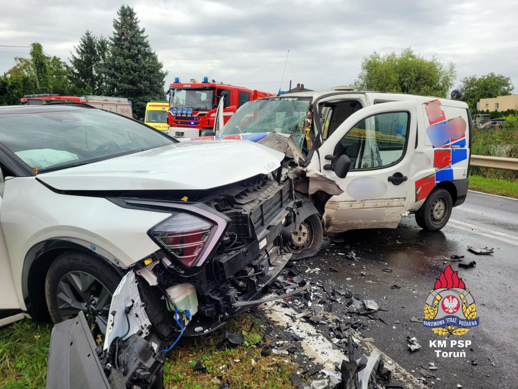 Śmiertelny wypadek pod Toruniem. Nie żyje 20-letni współpracownik lokalnego portalu.