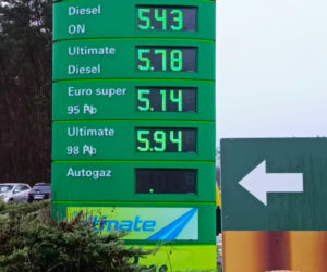 Ceny paliwa w Lubieszynie