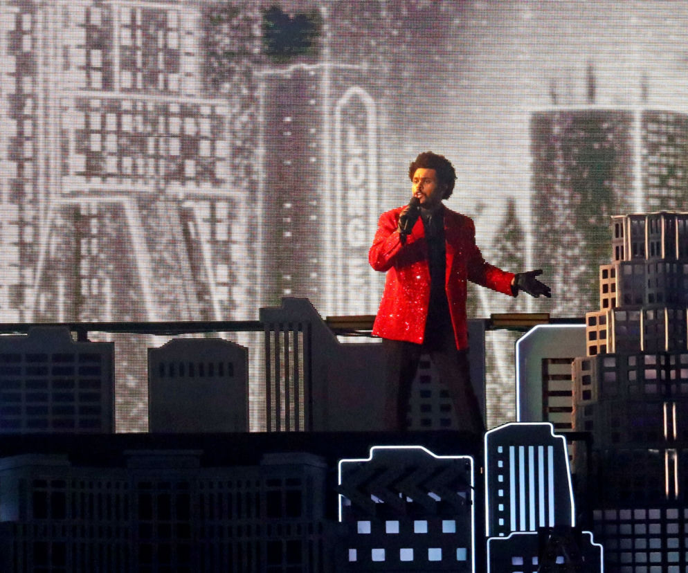 The Weeknd na Super Bowl 2021