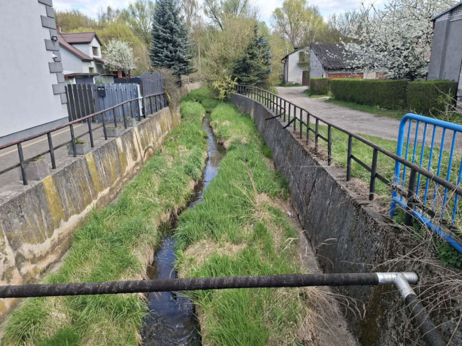 Nieznana substancja w rzece Kamiennej