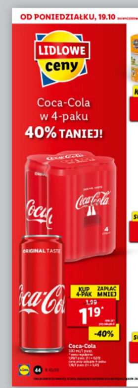 Lidl - mega promocje! Tanie mięso, owoce i coca-cola!