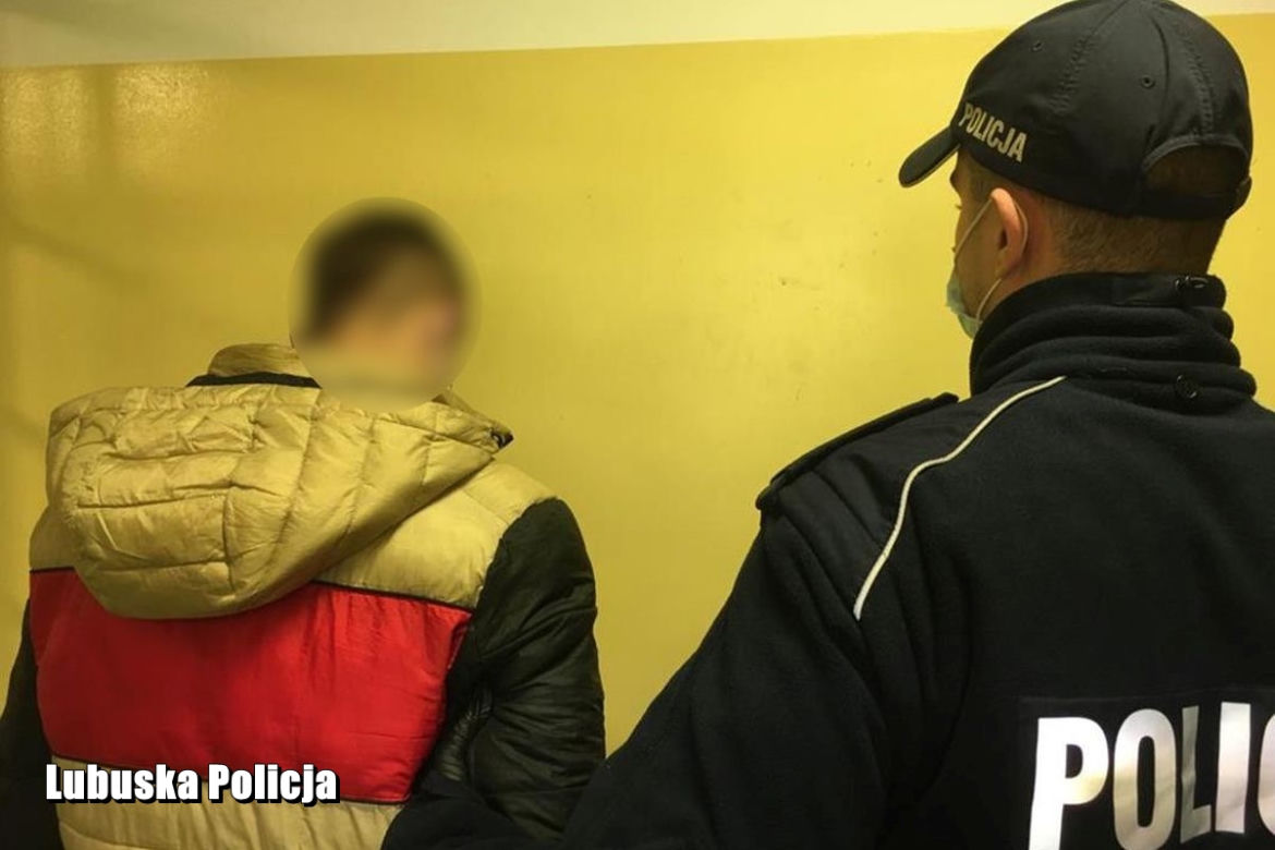 Gubin. Załatwił się na wycieraczkę i zdemolował stację paliw! W ruch poszły pistolety do tankowania gazu! [WIDEO, ZDJĘCIA]