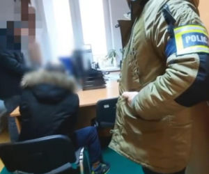 Nogi zdradziły przestępcę