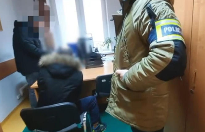 Nogi zdradziły przestępcę