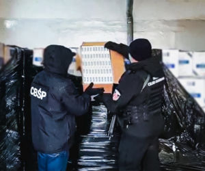 Przemyt za 5 mln zł na Podlasiu. Kontrabanda w naczepie ciężarówki [ZDJĘCIA]