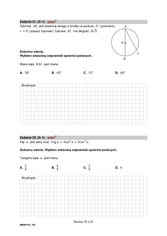Matura 2023. Arkusz pokazowy matematyka