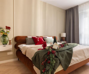 Mieszkanie w świątecznej aranżacji