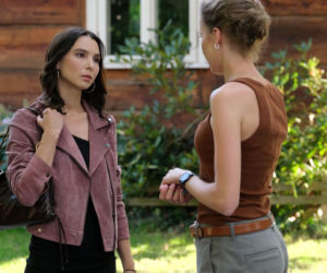 M jak miłość odc. 1902. Natalka (Dominika Suchecka), Paula (Marcelina Kieres)