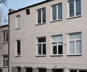 Słupsk - Fasada Liceum Sztuk Plastycznych