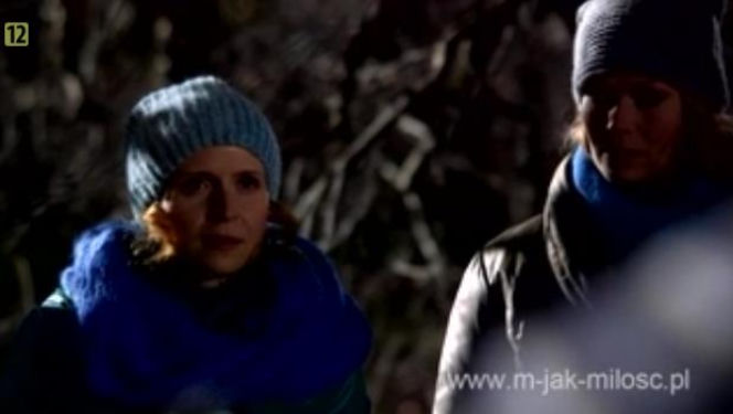 M jak miłość odc. 1056. Ewa (Dominika Kluźniak), Anna (Tamara Arciuch)