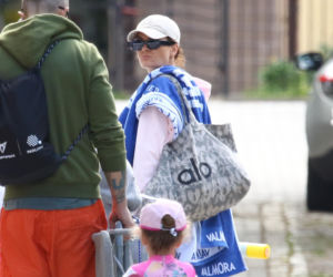 Agnieszka Radwańska z rodziną w Sopocie