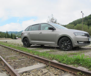 Skoda Rapid w Bieszczadach 