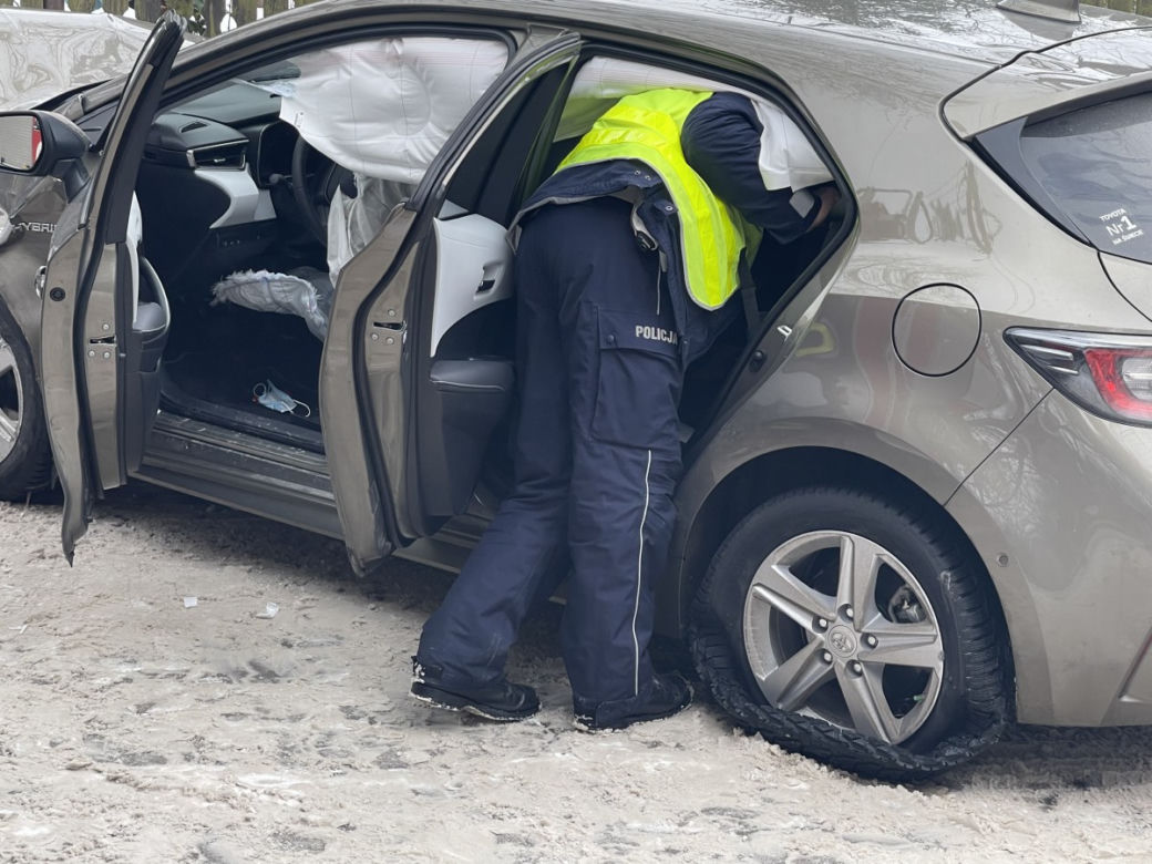 Impreza przerodziła się w policyjny pościg